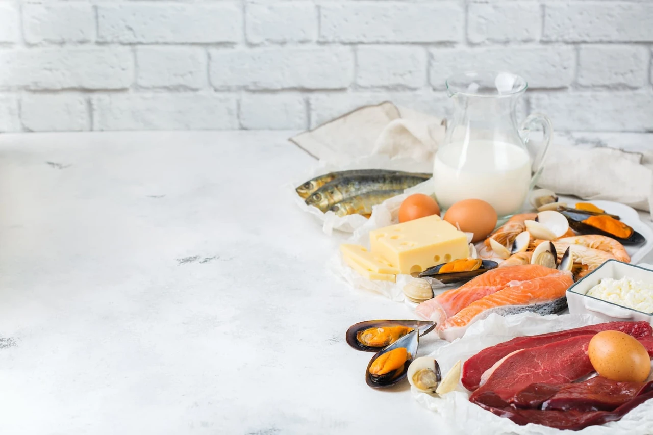 Вітамін B12 в яких продуктах міститься найбільше