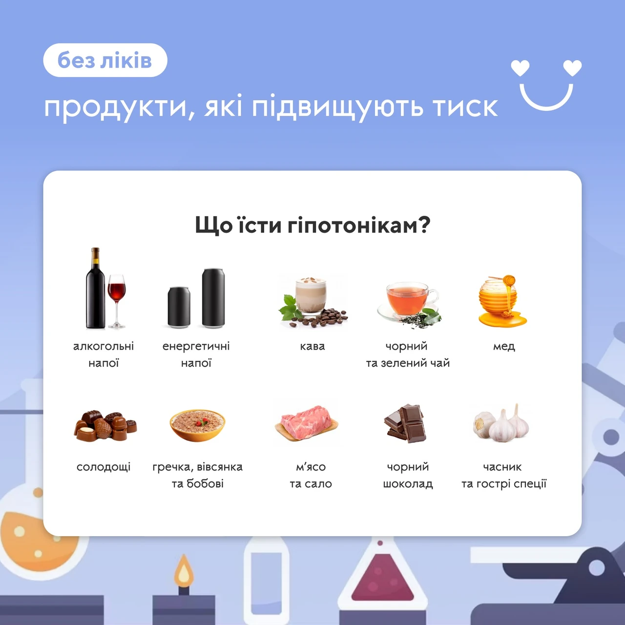 Заборонені продукти при високому тиску: повний гід
